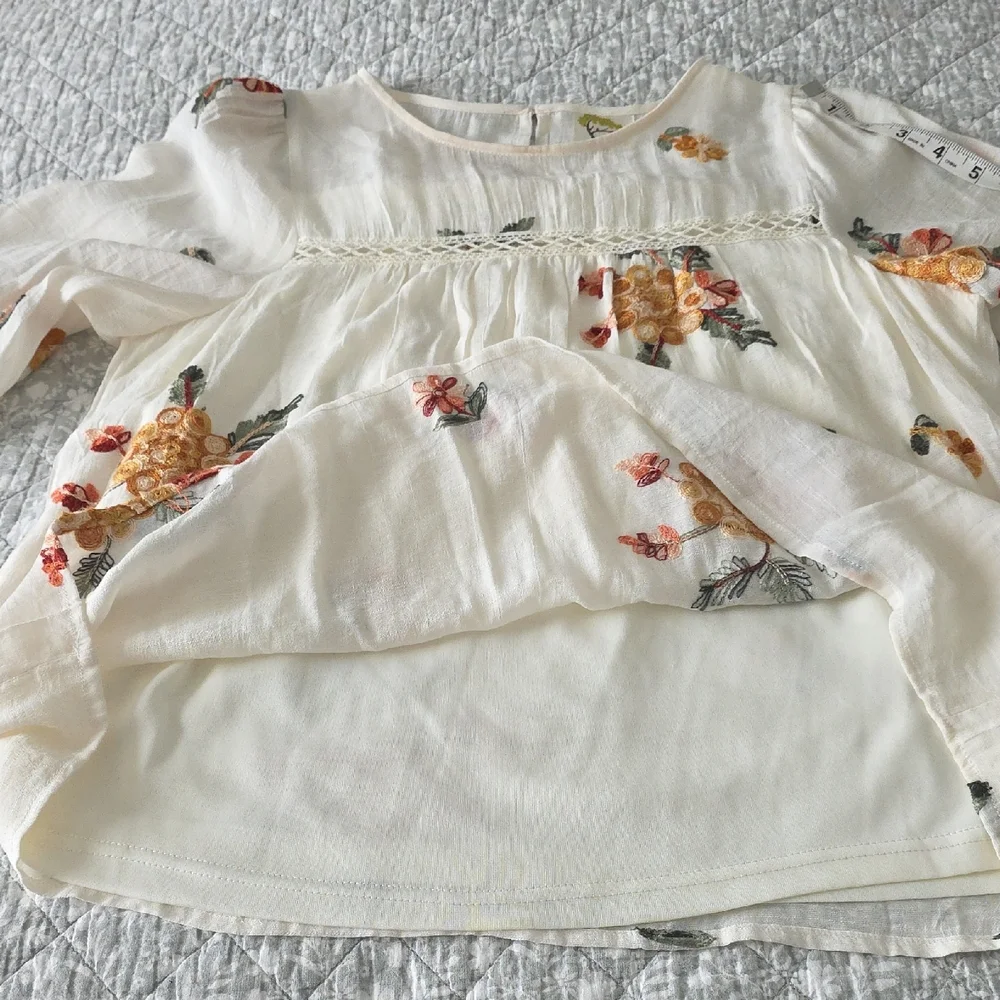 Anthropologie 19 made rayon